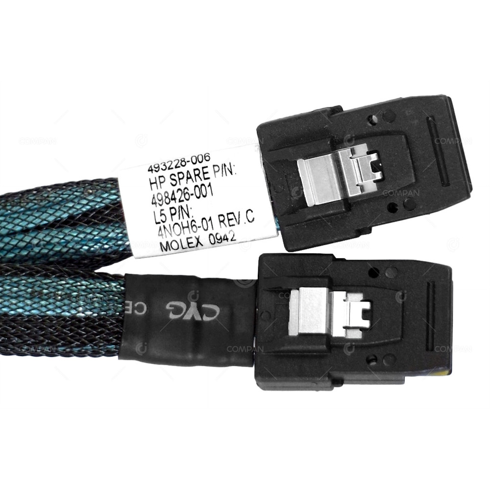 498426-001 HP MINI SAS CABLE 0.85M FOR HP PROLIANT DL380 G6 G7